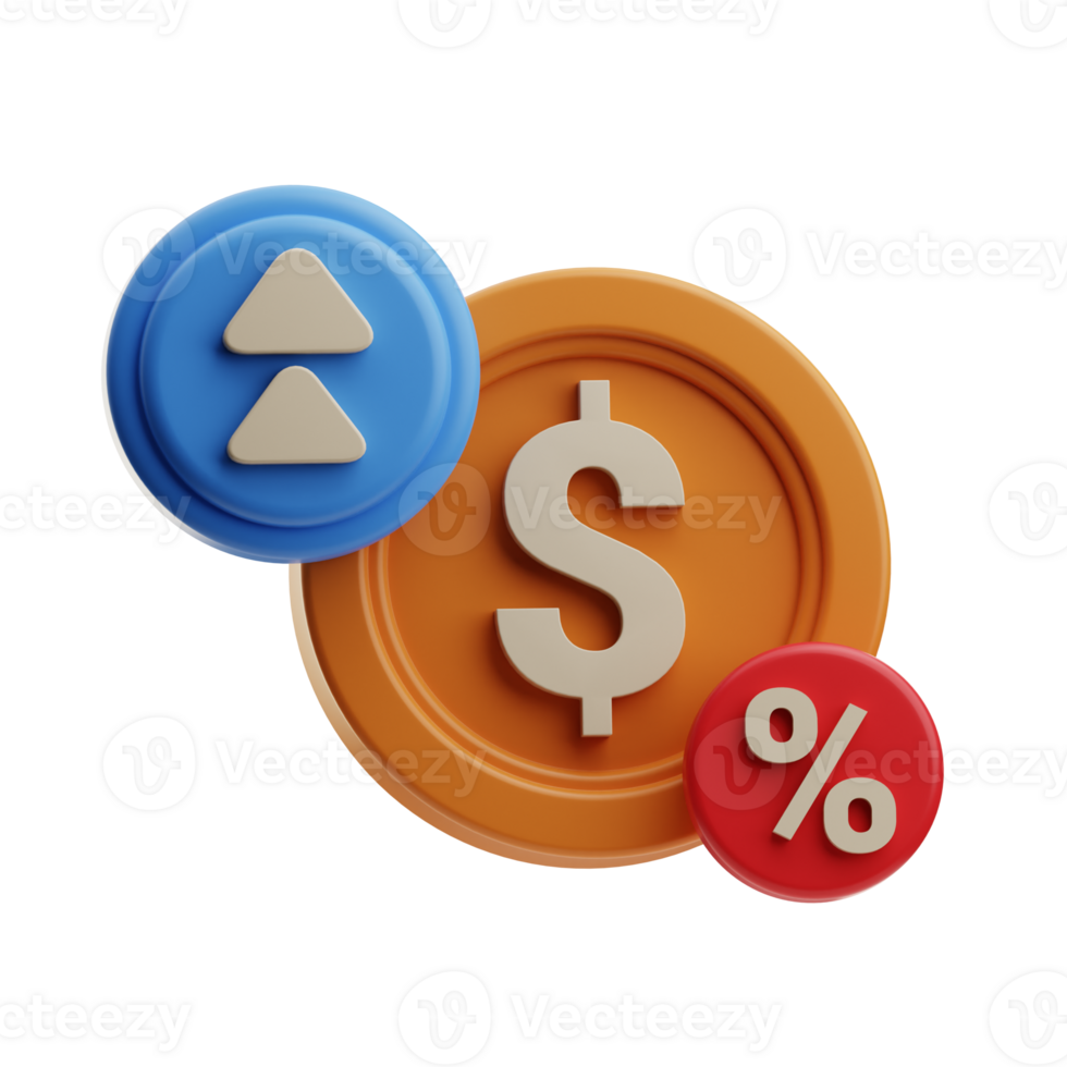 Financial Symbols Illustration png
