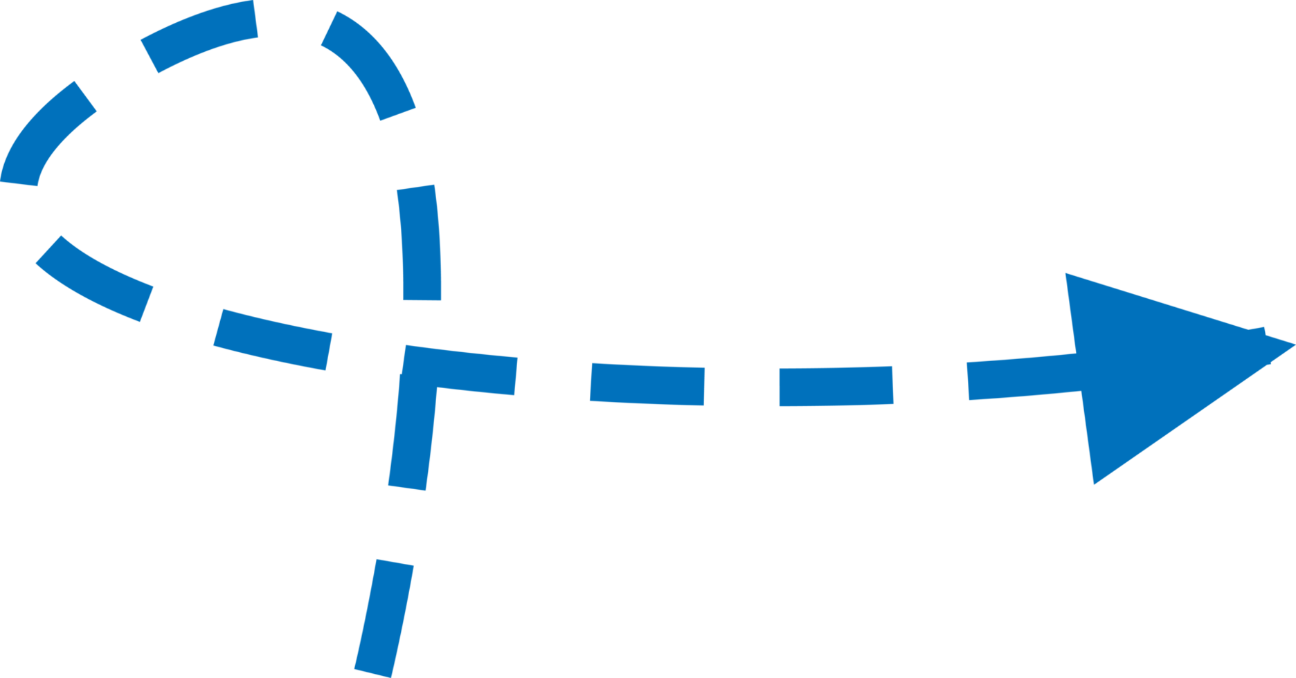 right free hand line arrow icon png