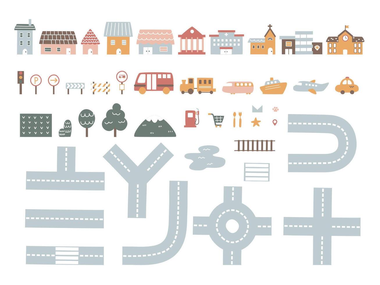 create buildable map vector