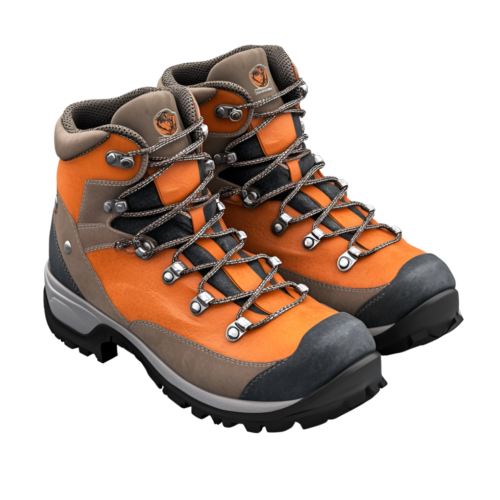 Durable Hiking Shoes Outdoor Footwear Transparent Background png
