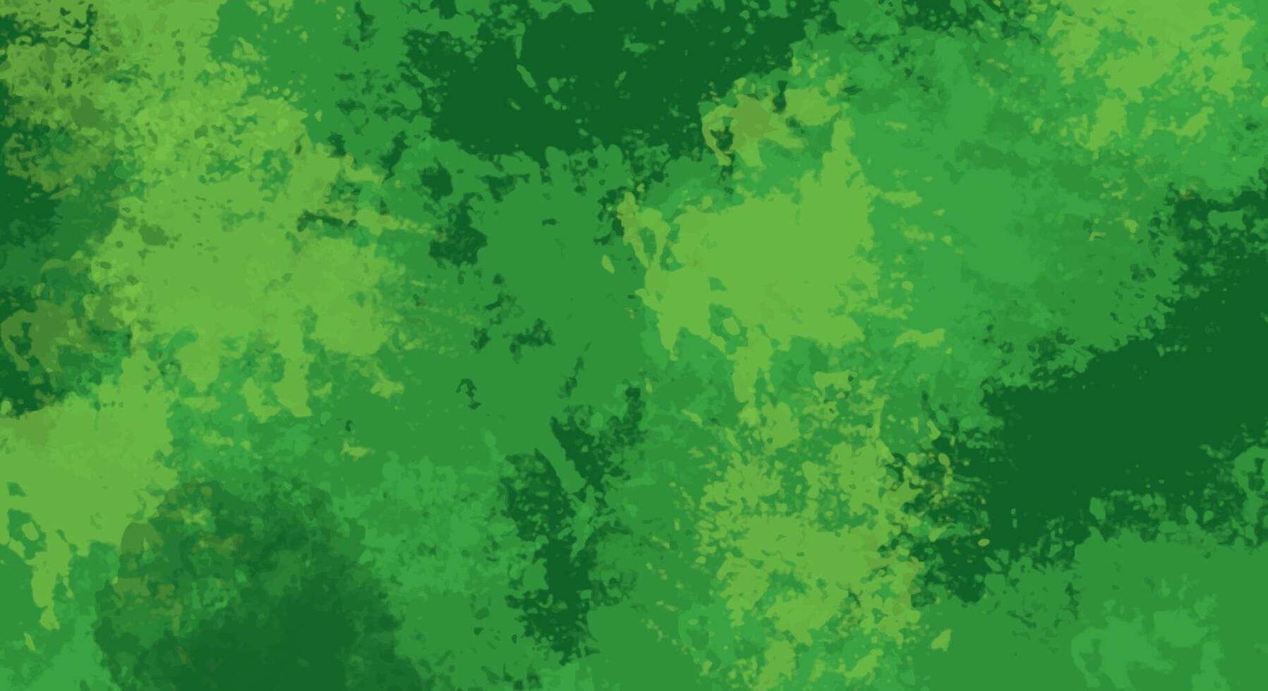 Green abstract grunge background vector