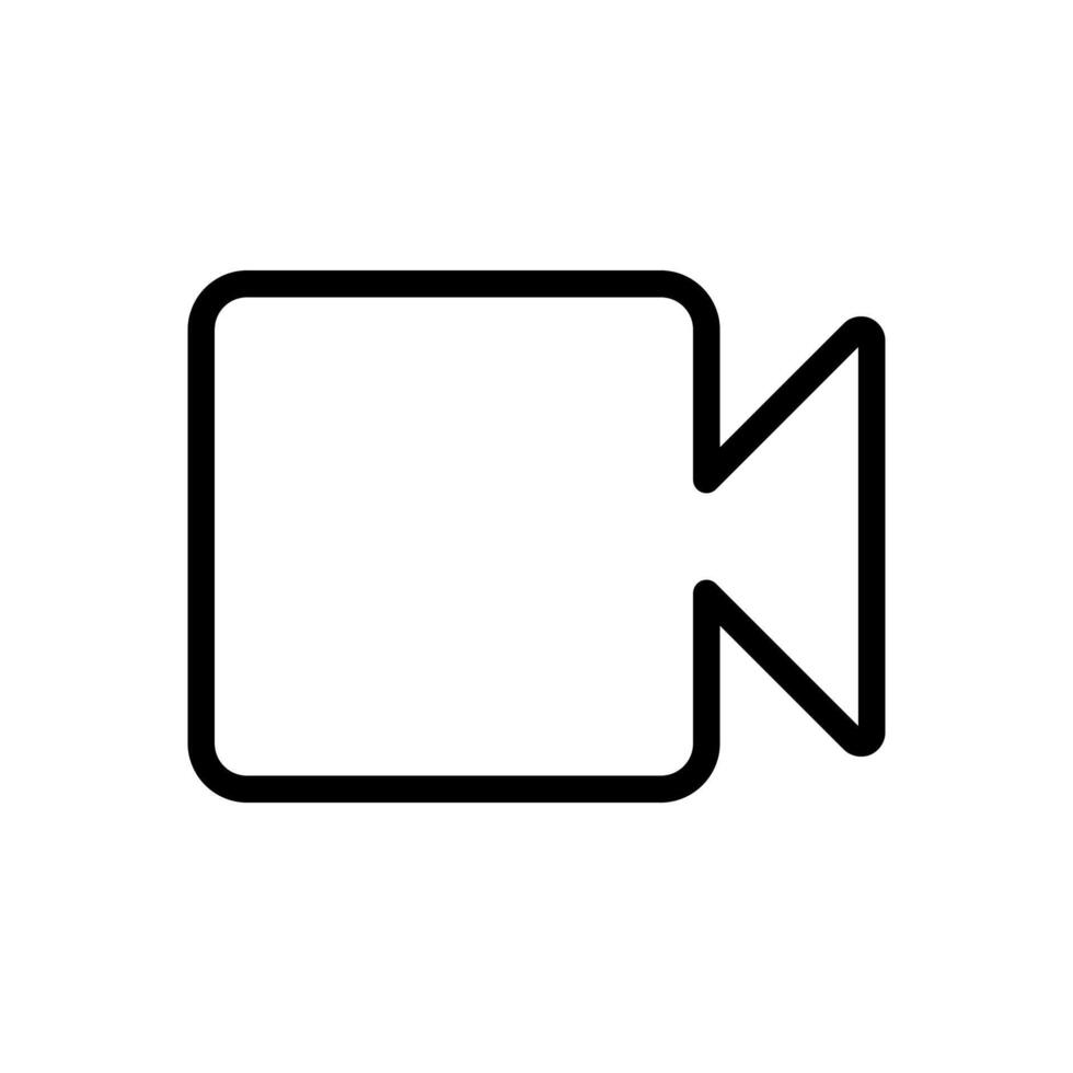 Recording Camera Icon vector