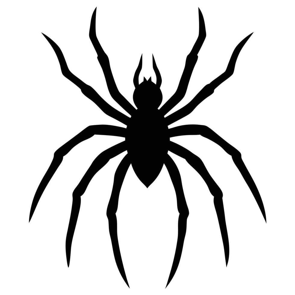 long thin spider legs with a spooky aura around them vector