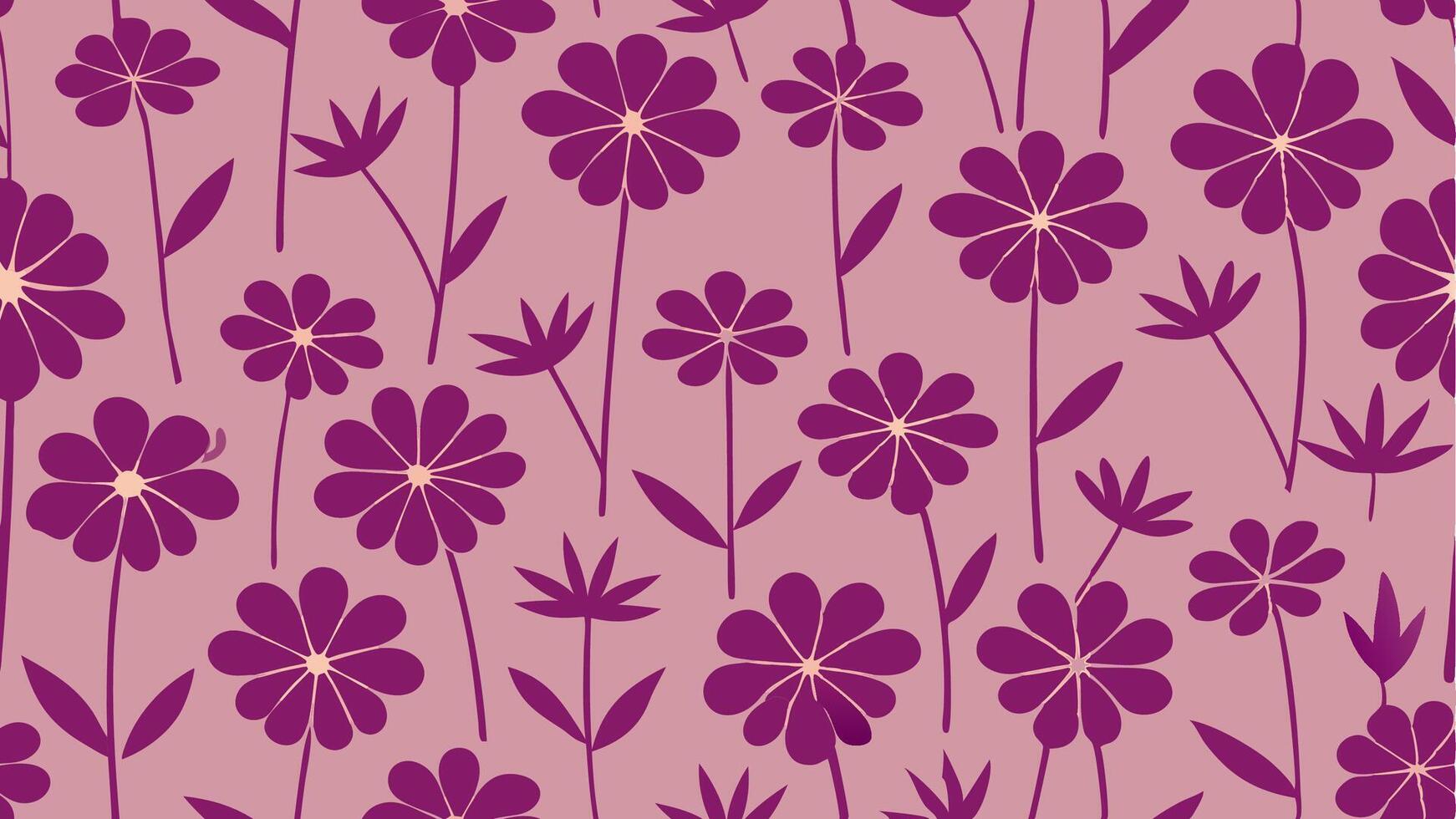 Seamless floral pattern background design elegant visuals creative environment artistic touch vector
