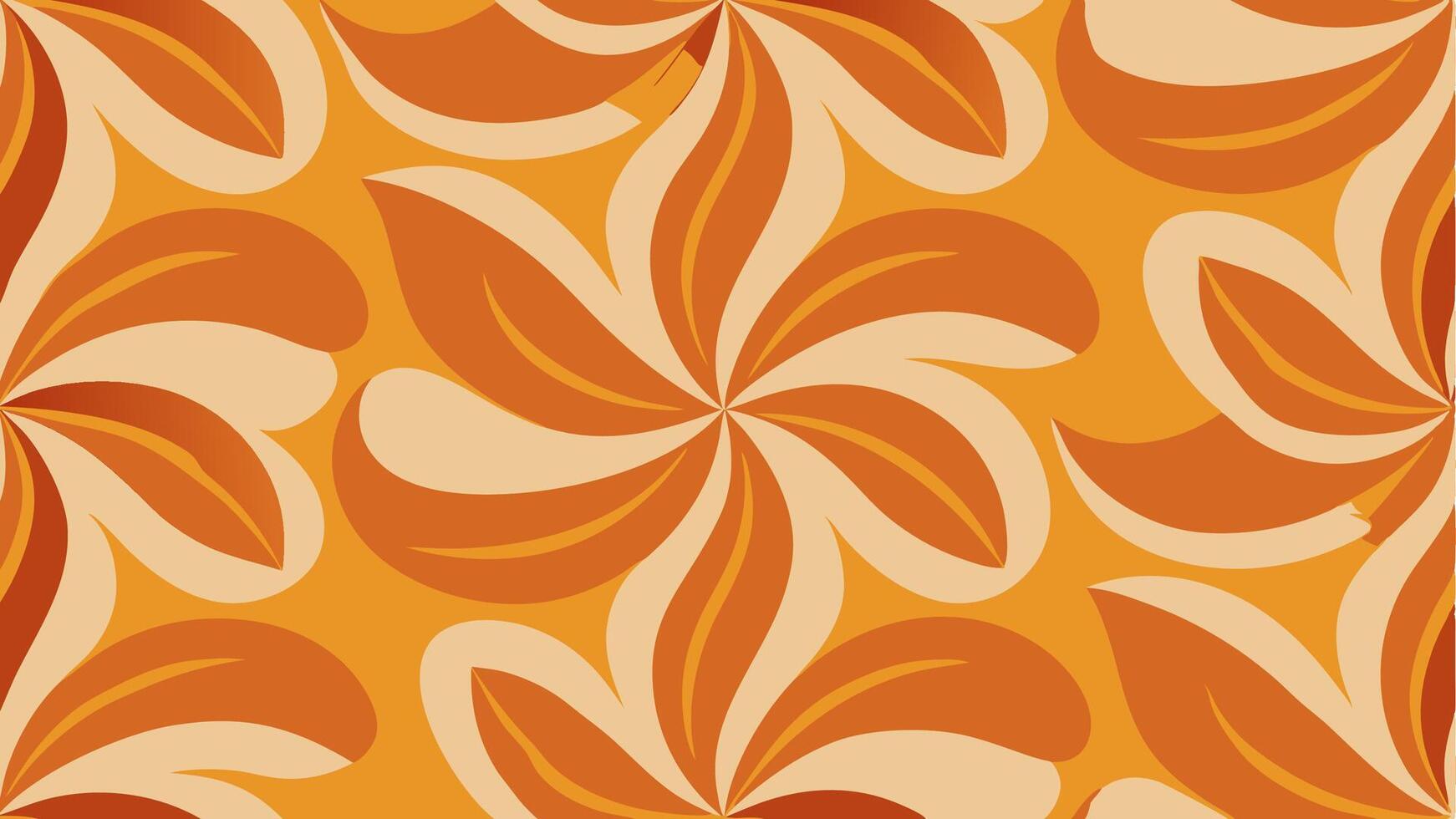 Seamless floral pattern background vibrant colors graphic design abstract art digital artwork vector