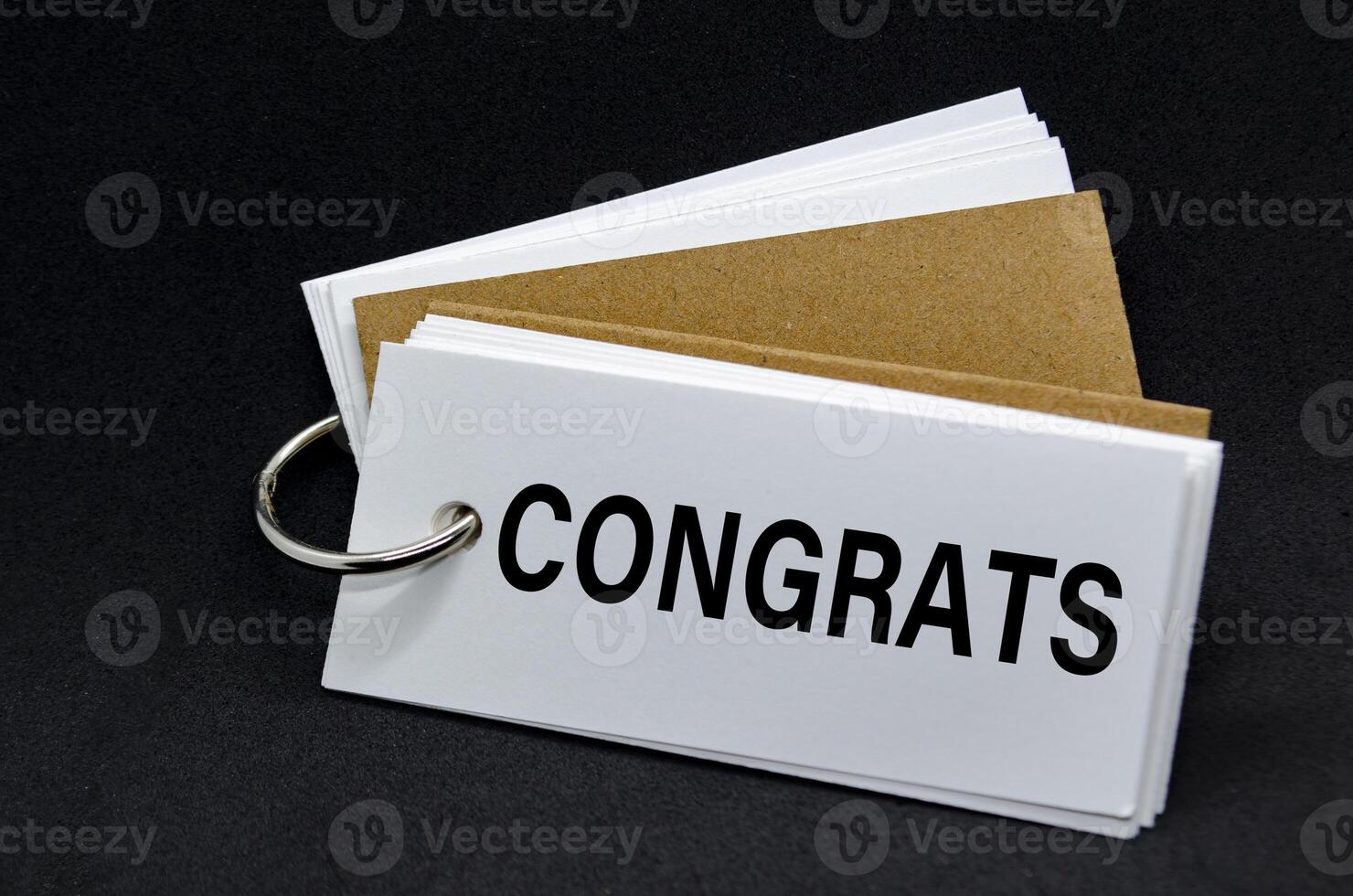 CONGRATS. A Simple Gesture, A Powerful Message of Recognition and Encouragement. photo