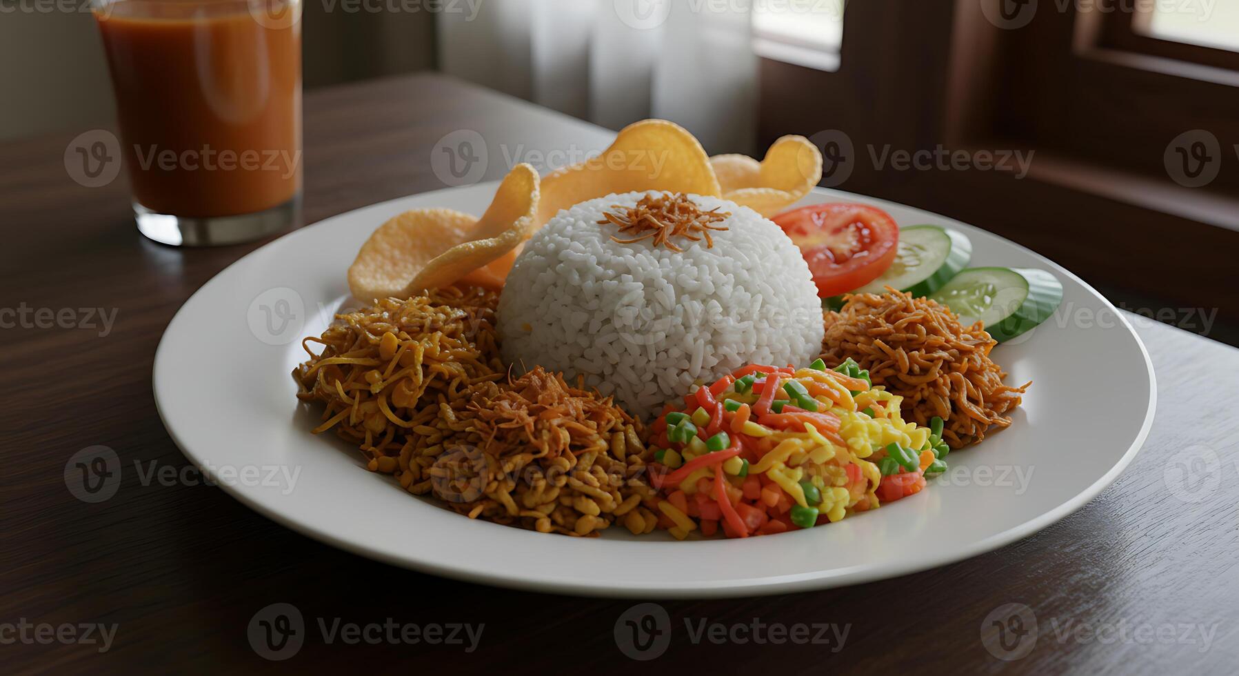 A plate of food photo