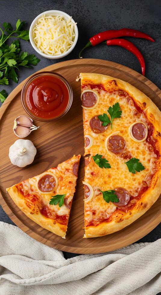 Delicious Homemade Pepperoni Pizza Recipe A Step-by-Step Guide photo