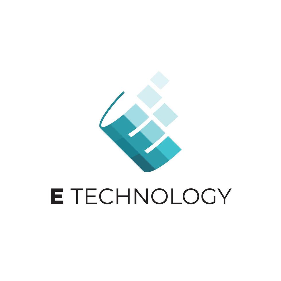 Blue and green logo featuring a folded page design. Suitable for creative businesses, writing services, or publishing companies in need of a modern emblem. vector