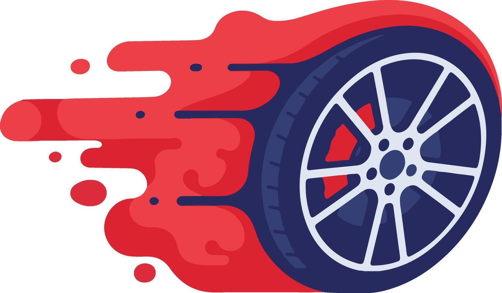 Car wheel logo vector