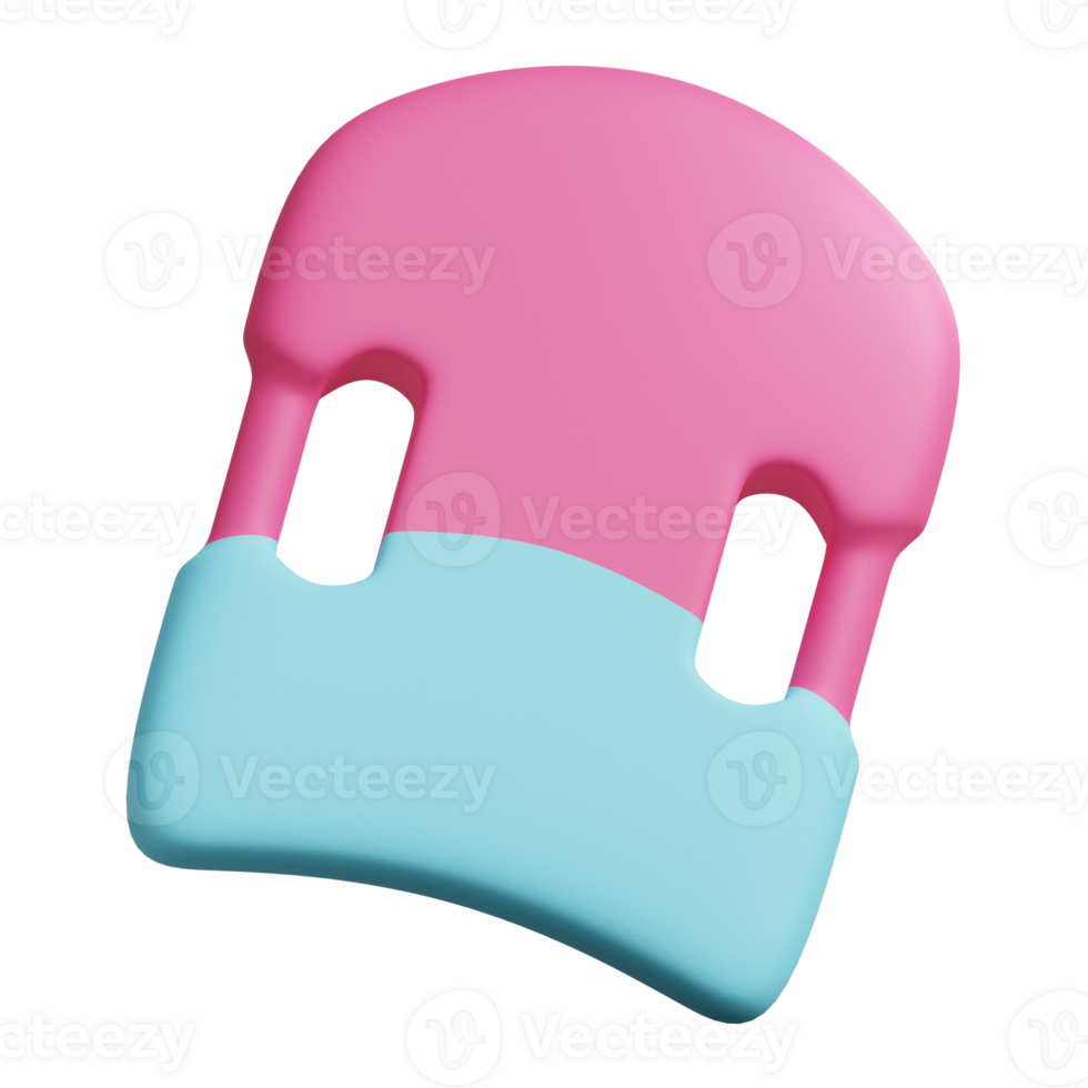 3d summer pool kickboard icon png