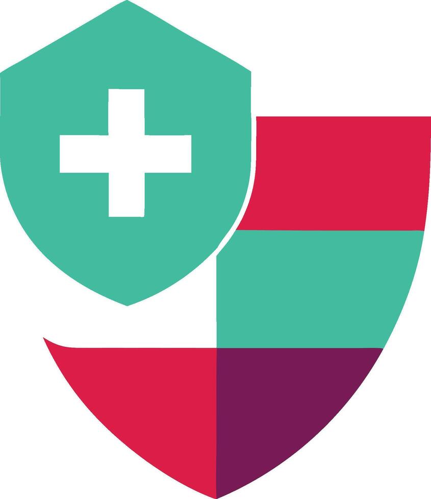 Minimalist Health Compliance Logo Idea for Regulatory and Medical Firms vector