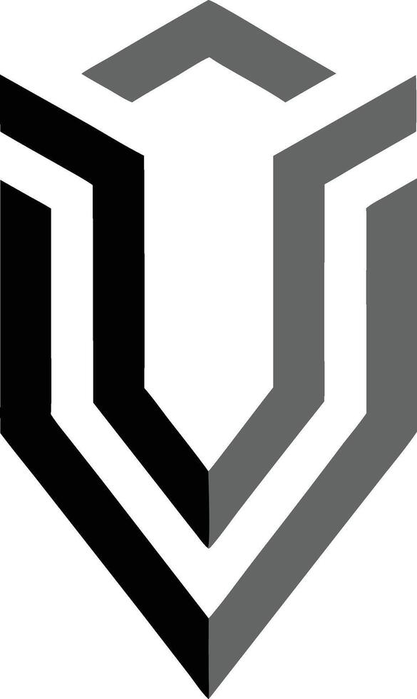 Modern Ultra Minimal Tech Logo Style Option Defined vector