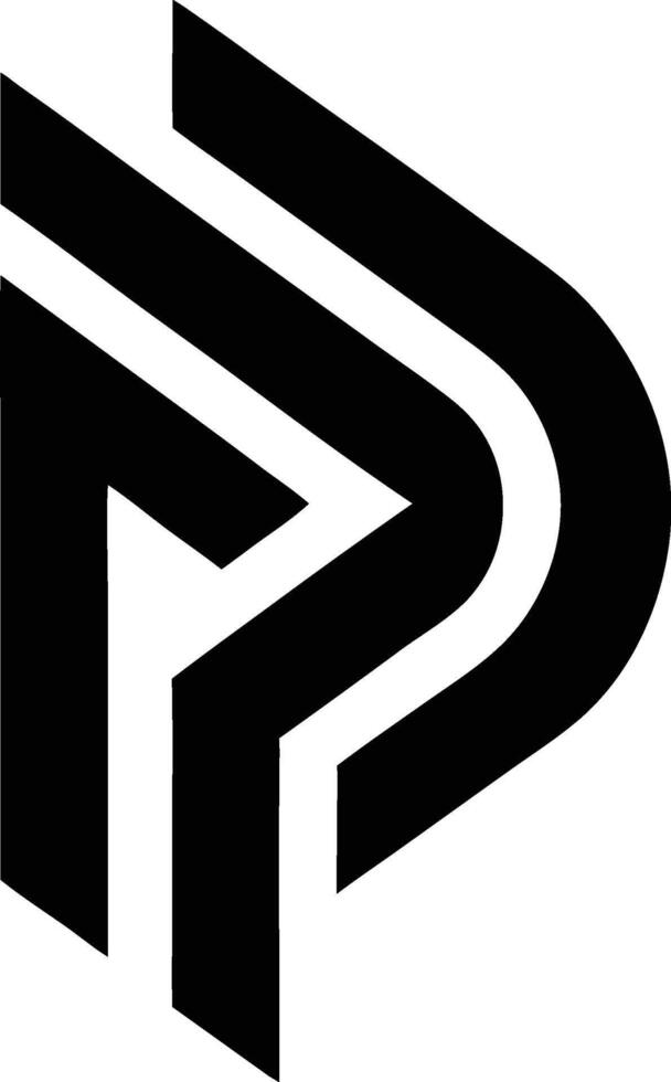 Modern Ultra Minimal Tech Logo Option Variant Guide vector