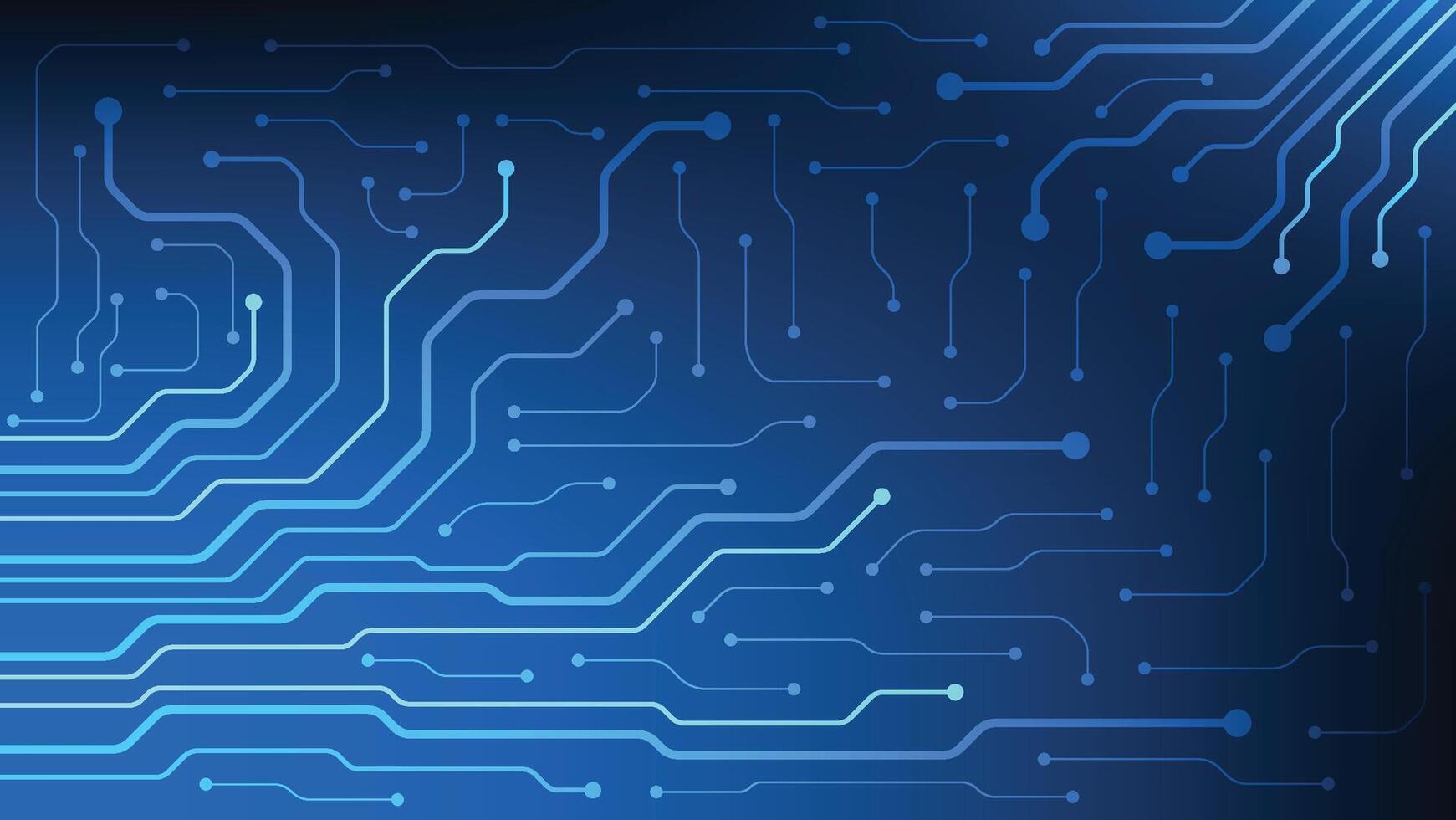 circuit board background. futuristic technology concept vector