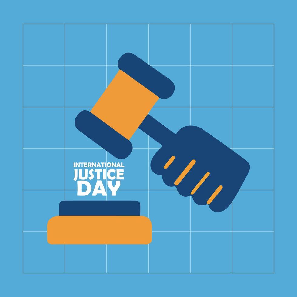 international justice day illustration of justice vector