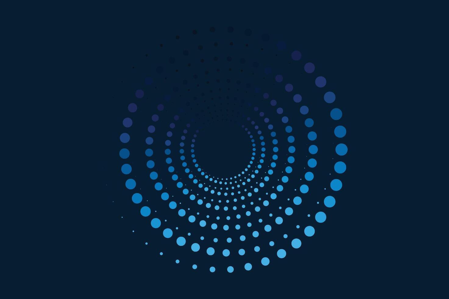 circle dot halftone round dotted frames. Design element for frame, logo, web pages, prints, posters, vector
