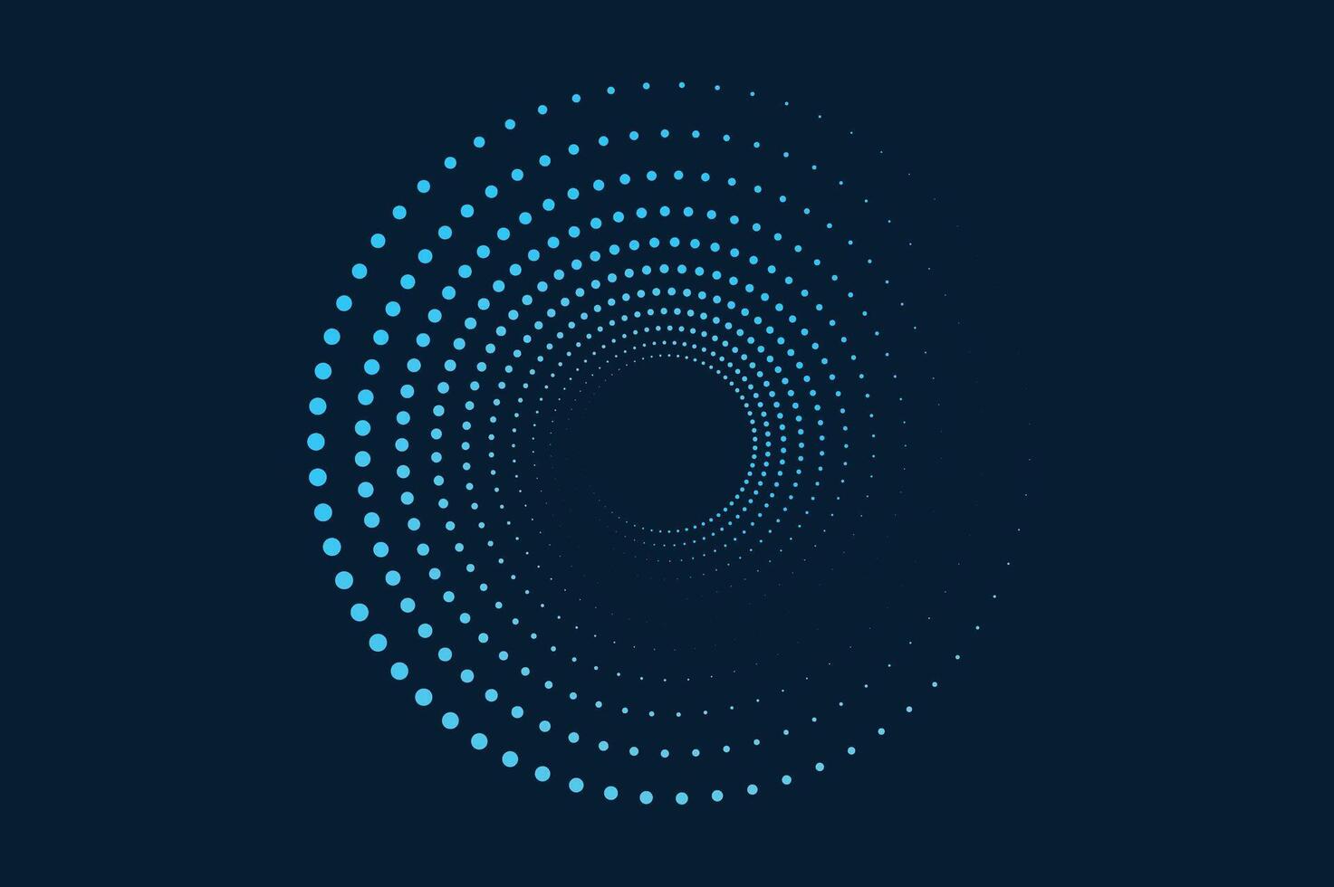 circle dot halftone round dotted frames. Design element for frame, logo, web pages prints posters, template. vector