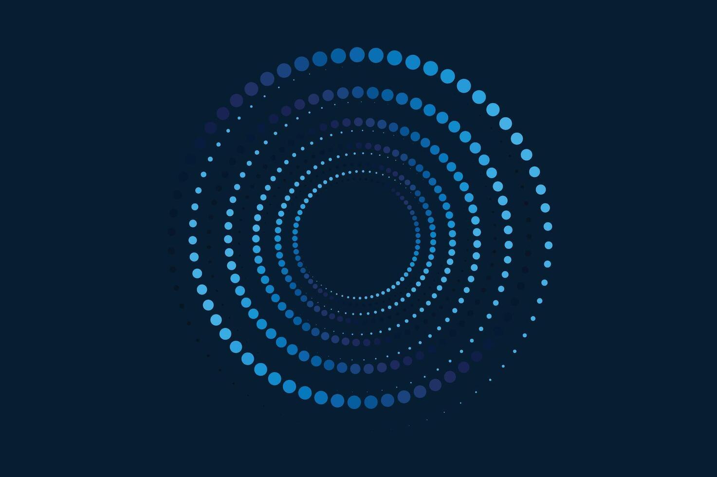 circle dot halftone round dotted frames. Design element for frame, logo, web pages prints, posters, template. vector