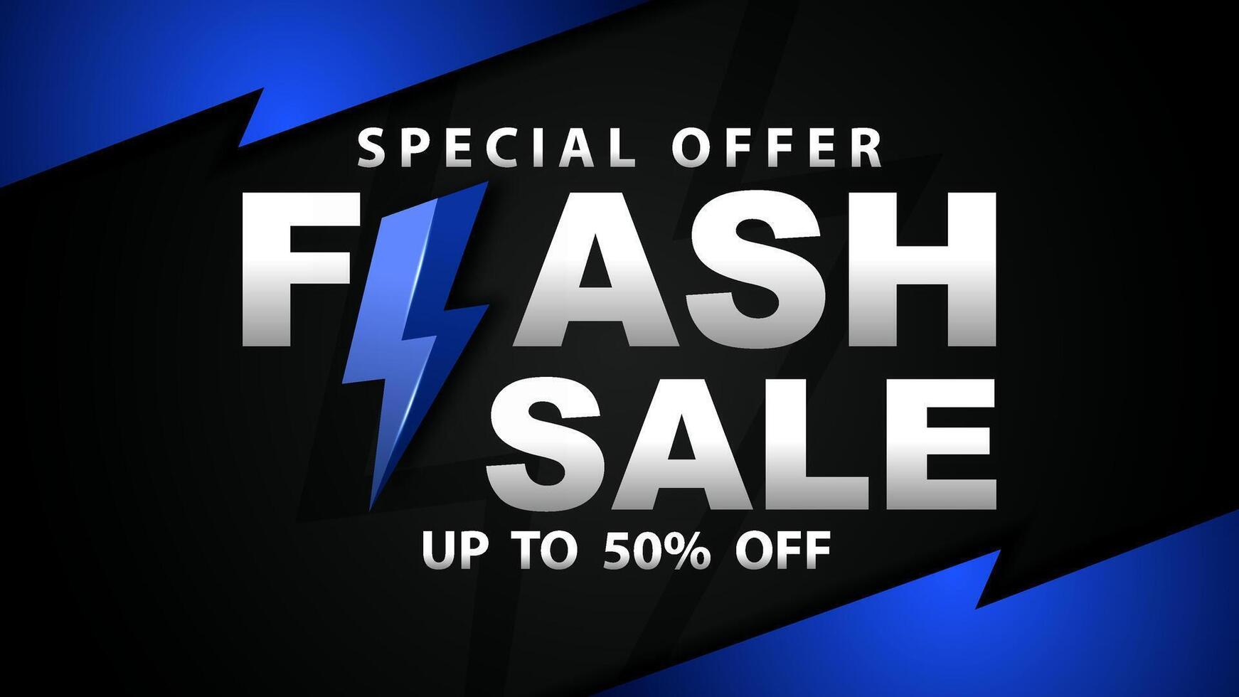 Flash sale background vector