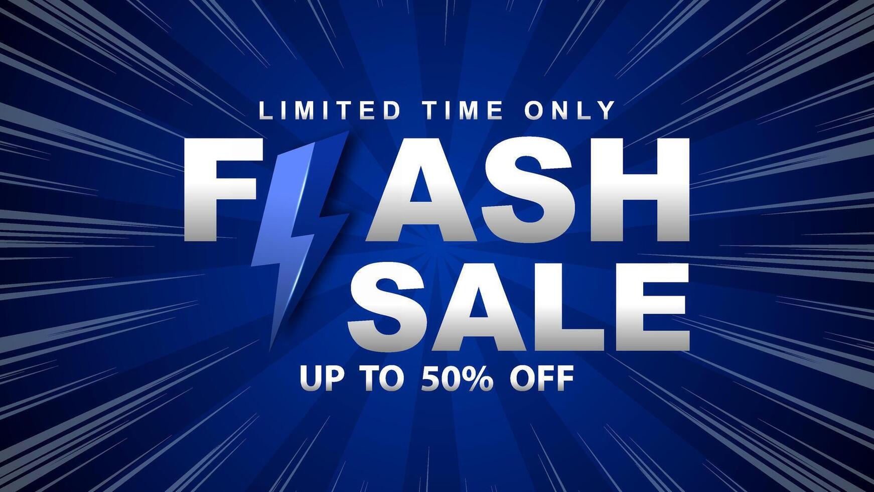Flash sale background get up to 50 percent off vector