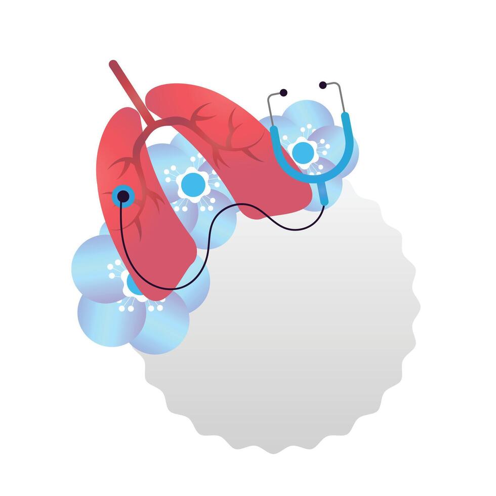 World asthma day vector