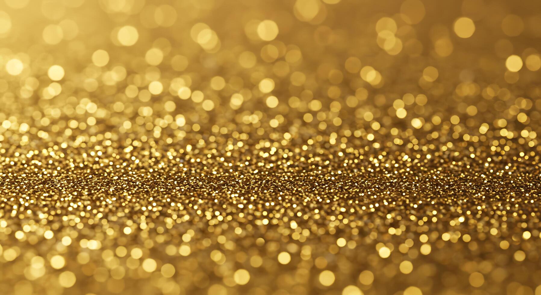 Gold glitter background with a lot of sparkles photo