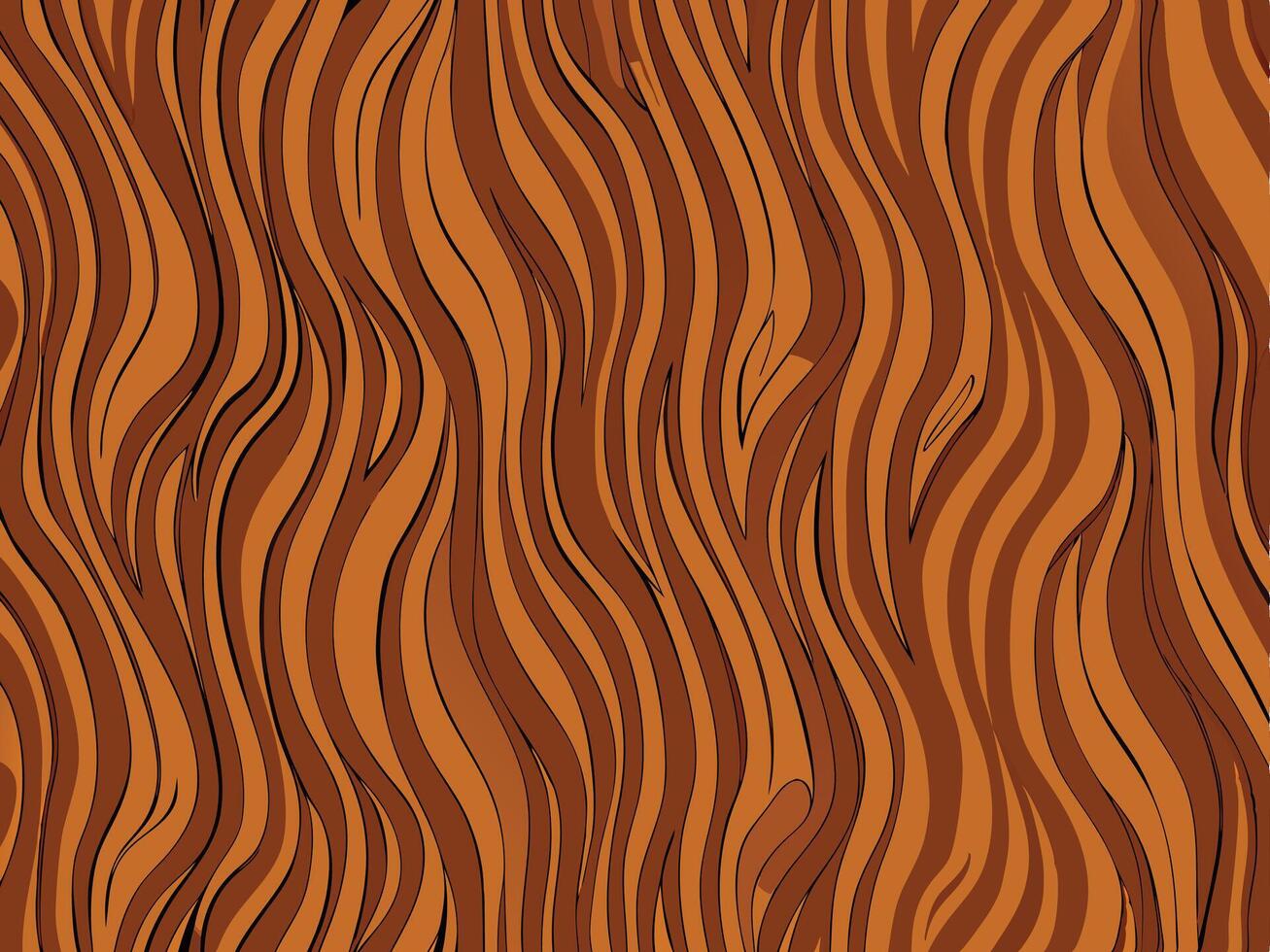 Seamless brown wood grain texture background ideal for design projects and artistic concepts vector