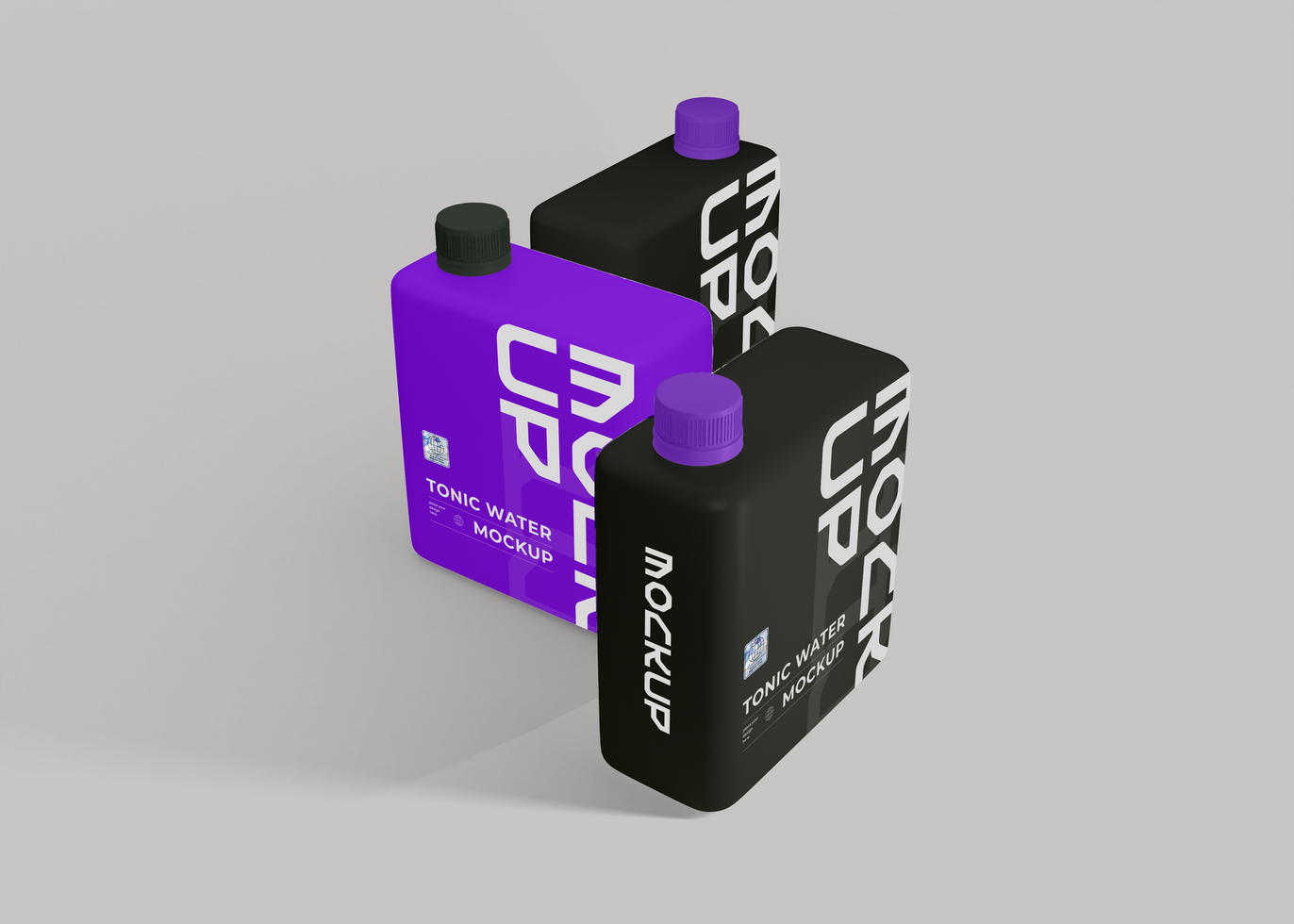 Tonic Box Mockup Dual Pack Tonic Set psd