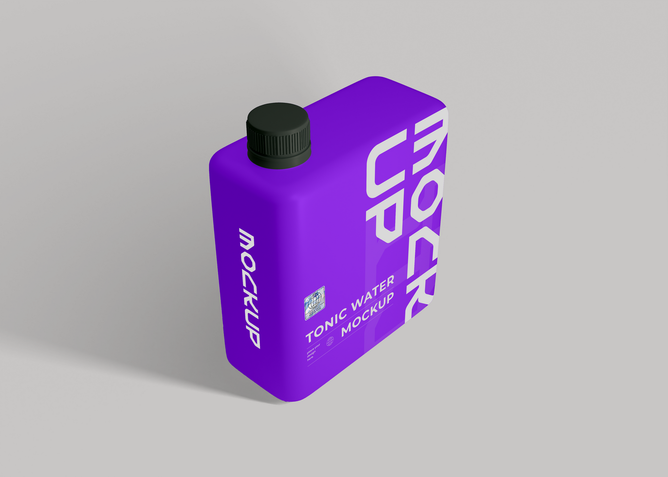 Tonic Box Mockup Packaging psd