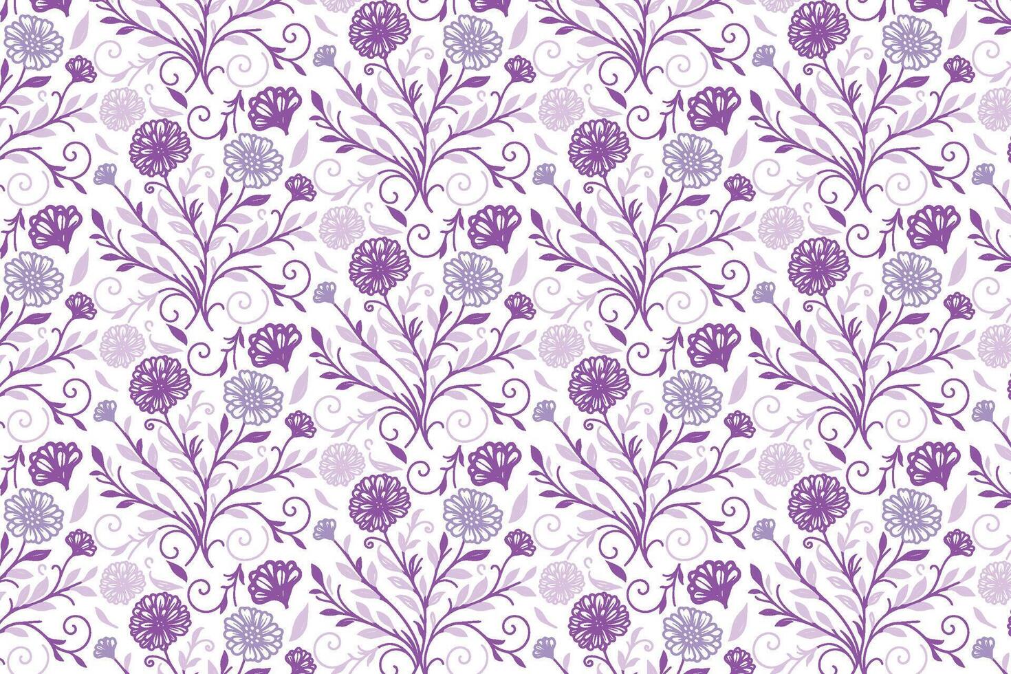 cotton flower print fabric design, outline pillow cover inspiration texture, floral sketch motif wrapping pattern, line art fashion artwork, modern textile trend vector