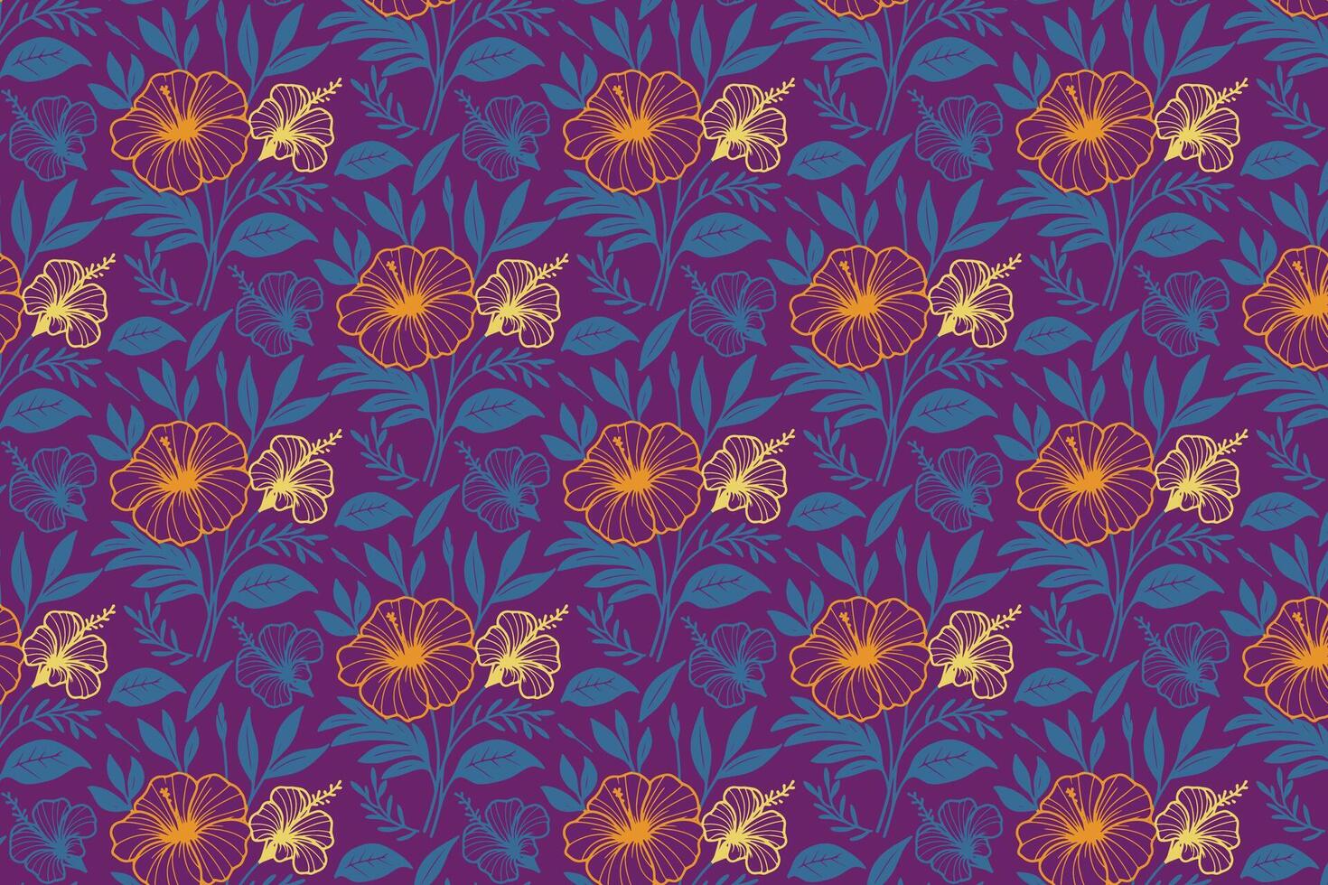 minimal floral sketch art featuring cotton and rose motifs for textile print kitchen linens and wall paper vector
