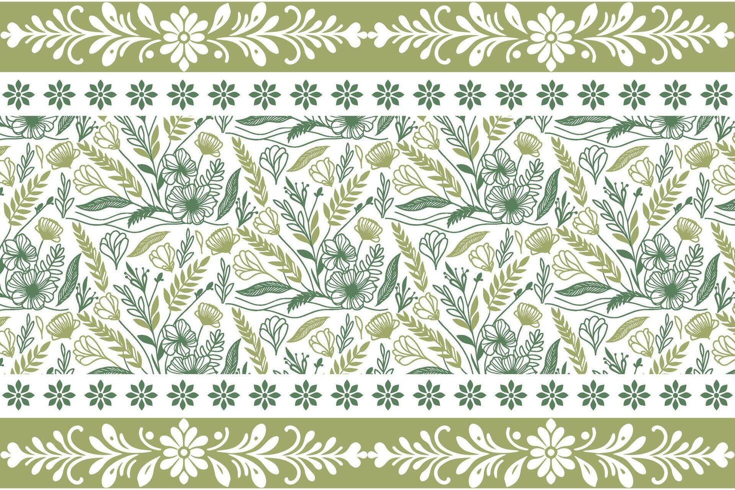 floral embroidery with cotton sketch, rose outline motif design, textile pattern border print, wrapping paper drawing idea, one line fashion fabric vector