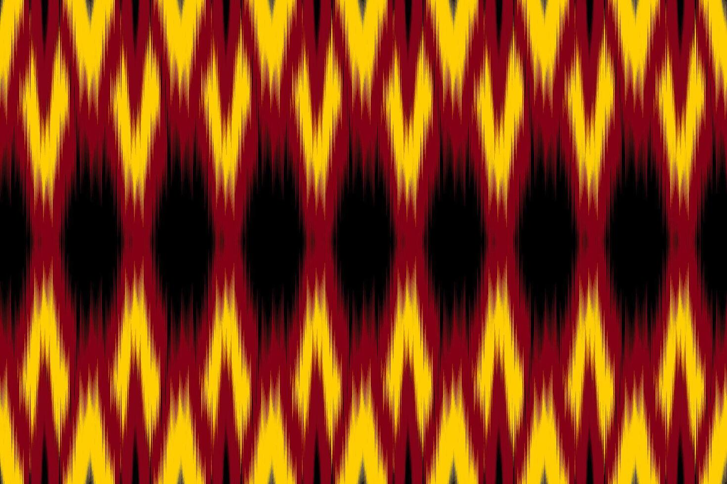 Ikat Textile Design Geometric and Tribal Motif. Abstract background stripe pattern. vector