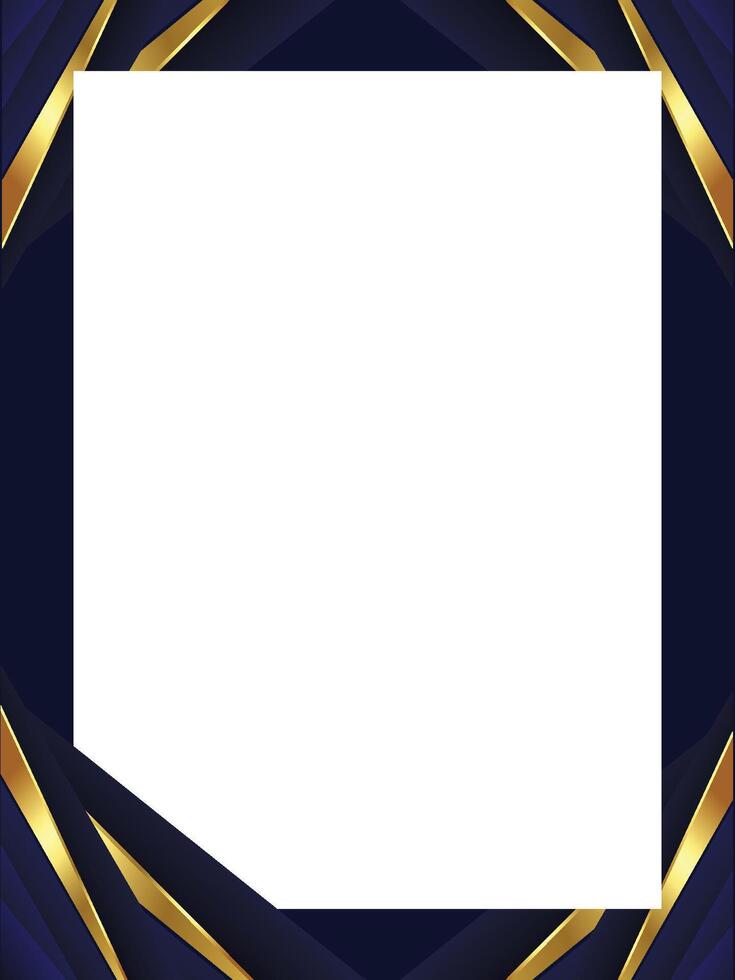 decorative blue frame vector