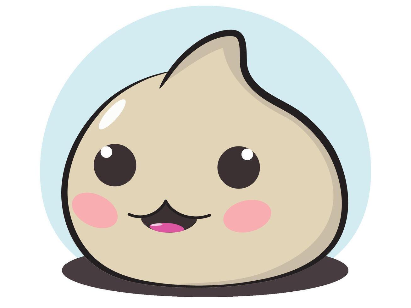 Puffy Pao Love vector