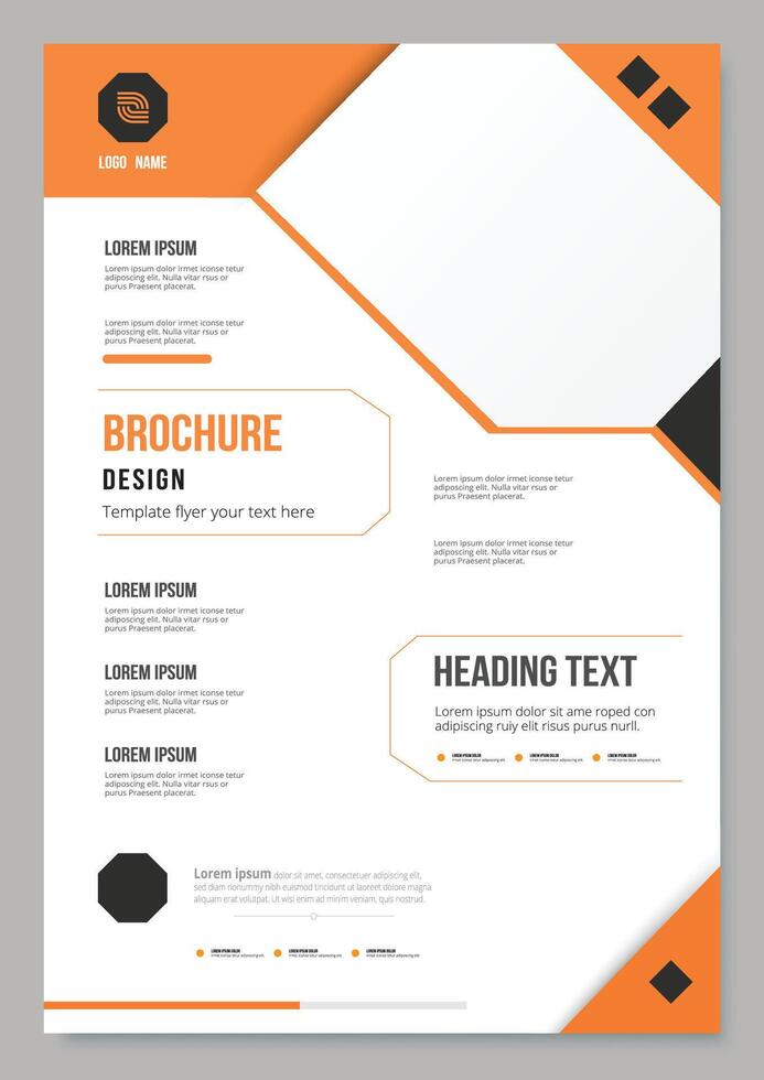Modern design template for business and corporate. vector