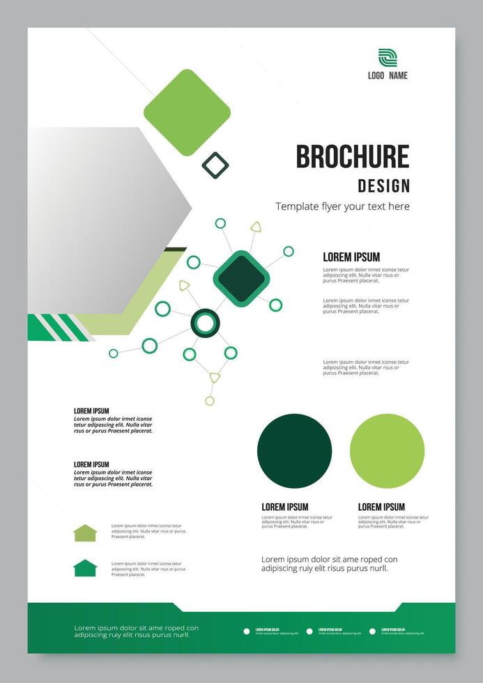 Modern design template for business and corporate vector