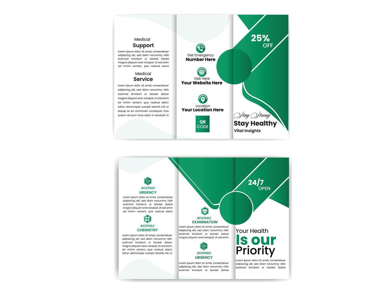 Professional Business Brochure Design Template vector