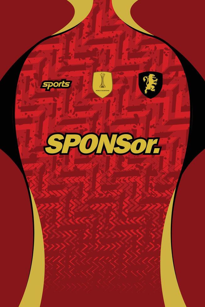 PATTERN JERSEY FOR SUBLIMATION FOOTBALL KIT AND SPORT APPAREL 10 vector