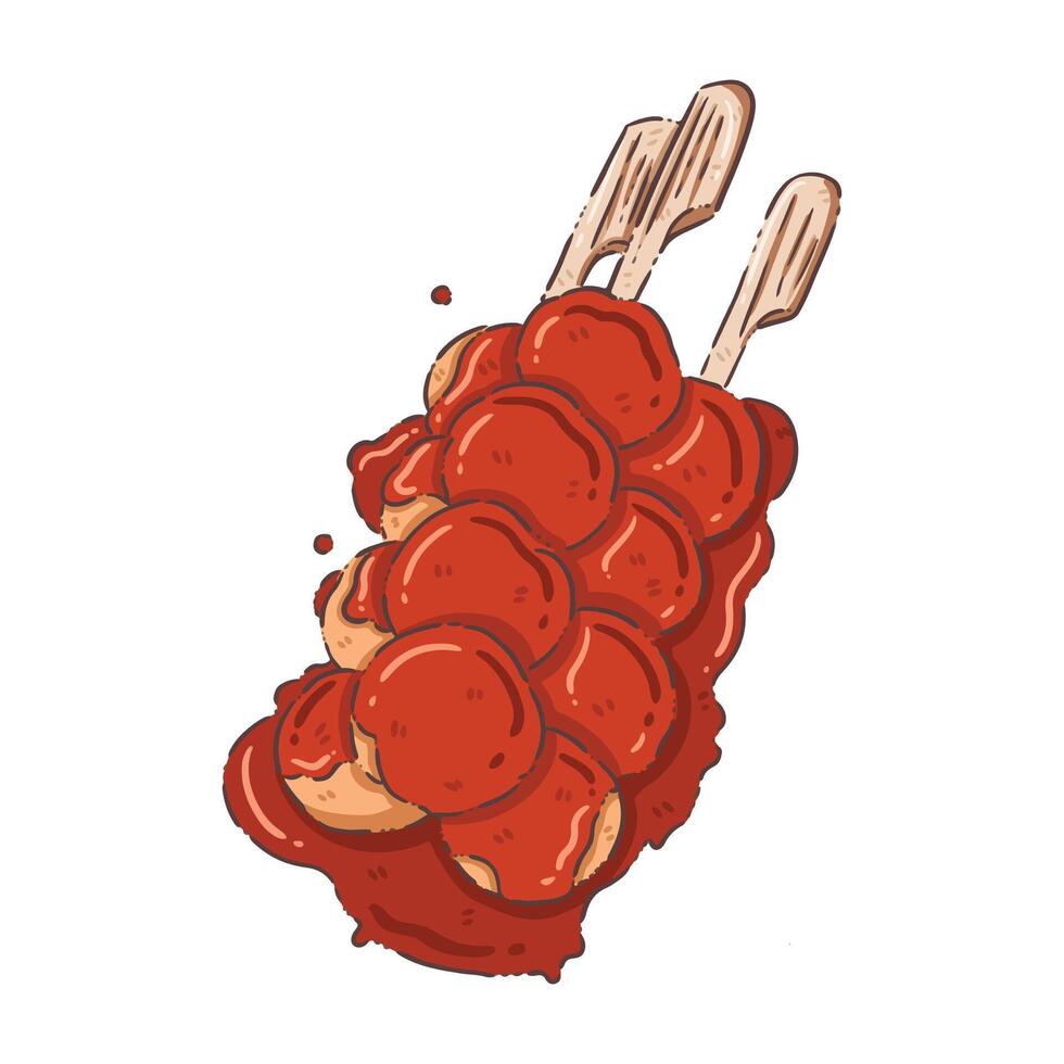 vecter japan food sweet vector
