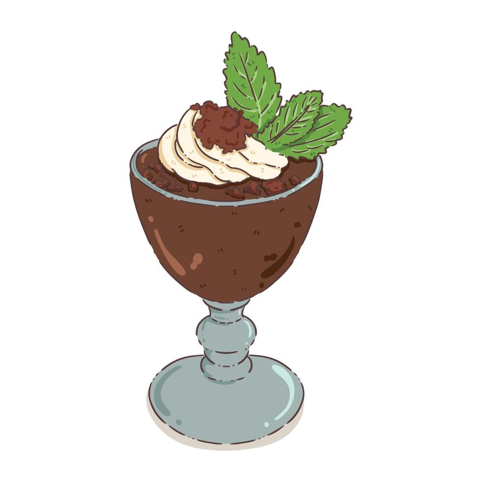 sweet chocolate food vecter vector