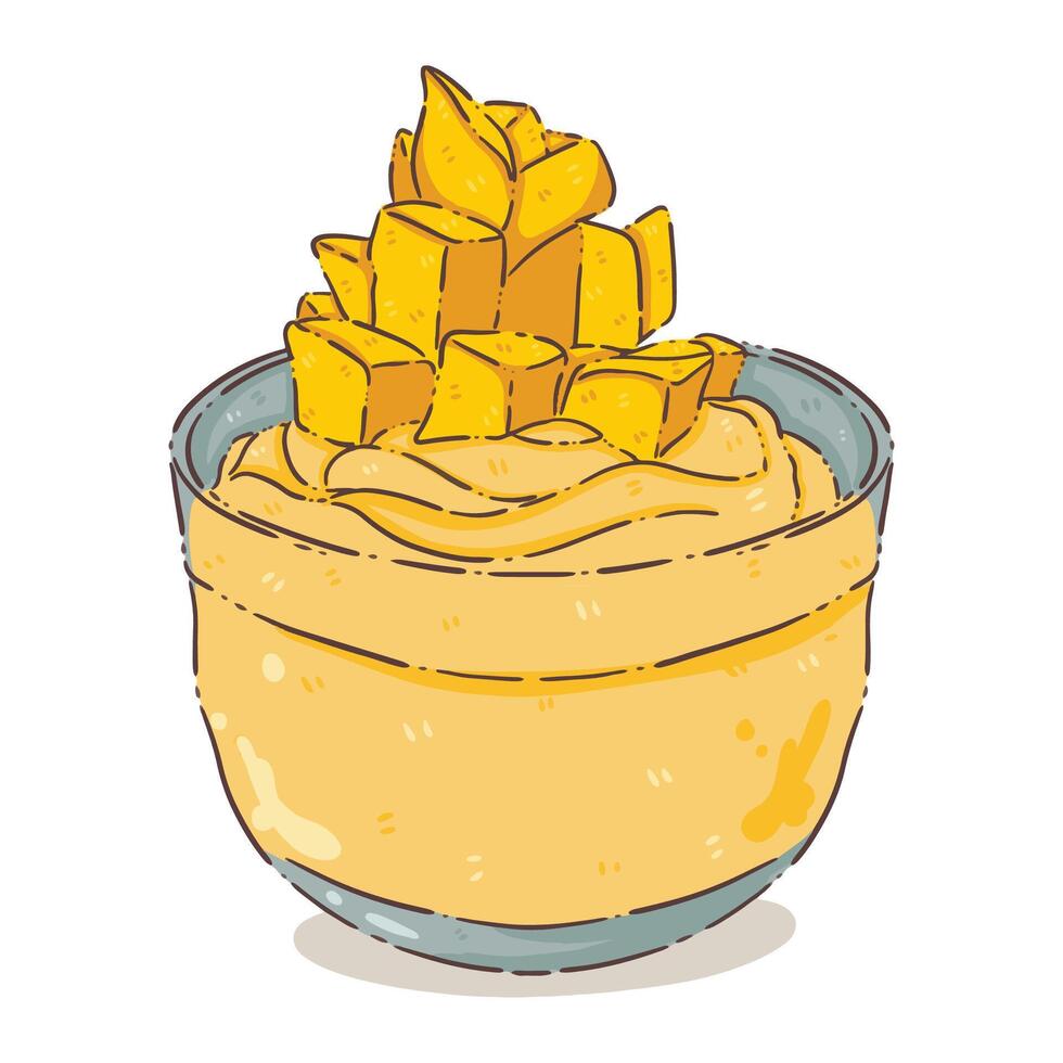 Mango vecter sweet isolate vector