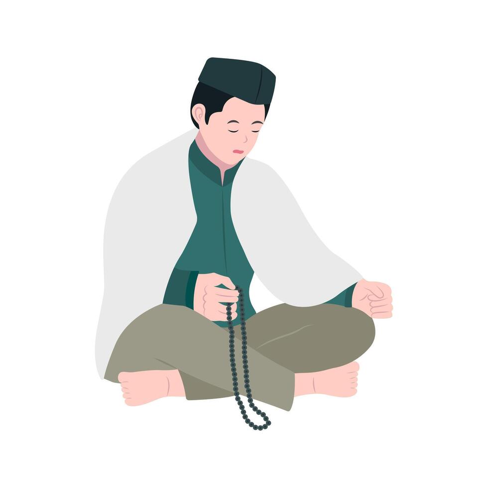 men do dhikr Illustration vector