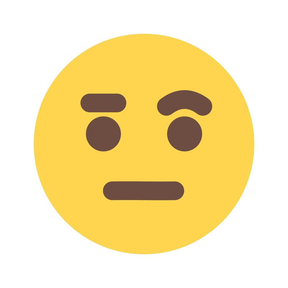freak face Illustration vector