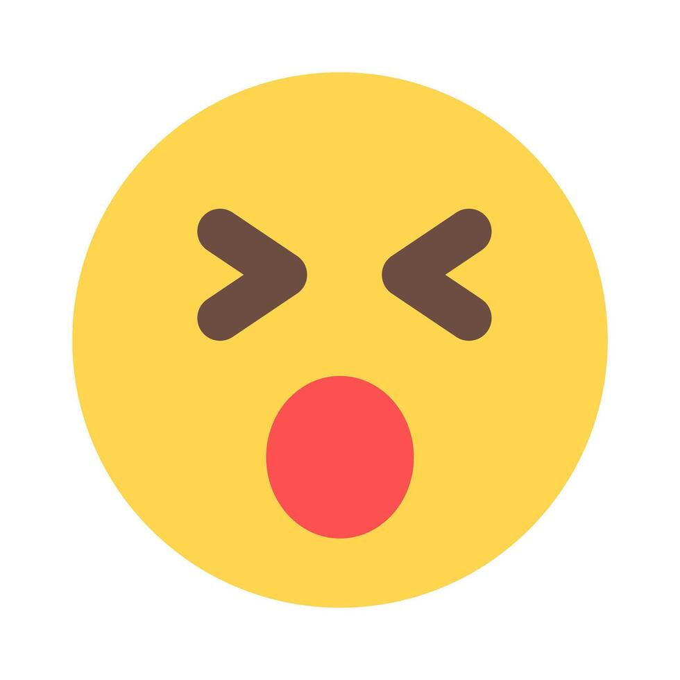 scared face Illustration vector