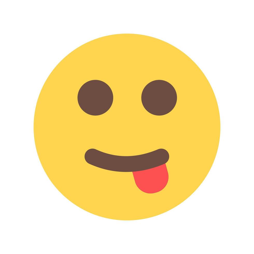 teasing face Illustration vector