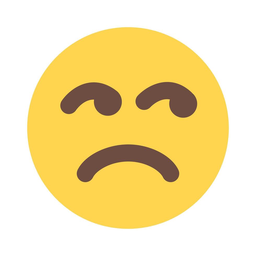 bored face Illustration vector