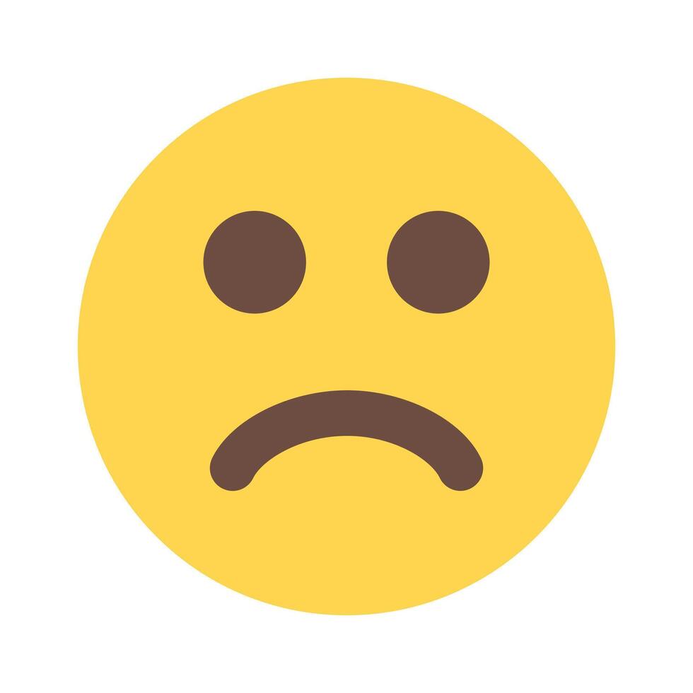 sad face Illustration vector