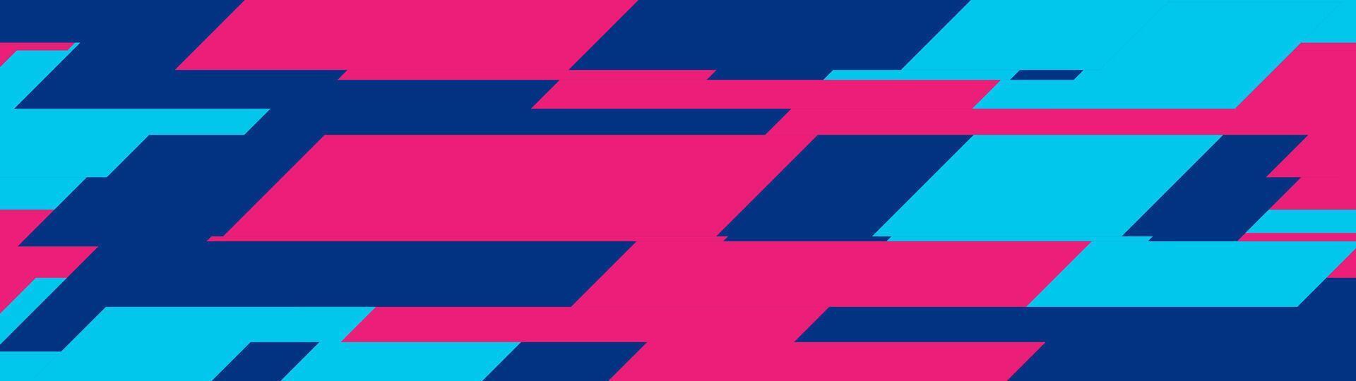 Bright blue purple abstract minimal geometry background vector